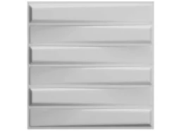 Wandpaneel 3D Strait Om Te Verven - Set Van 12 Stuks, 3M