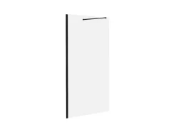 Wand Voor Inloopdouche Mat Zwart Met Industriele Stijl - 140X200 Cm - Daren