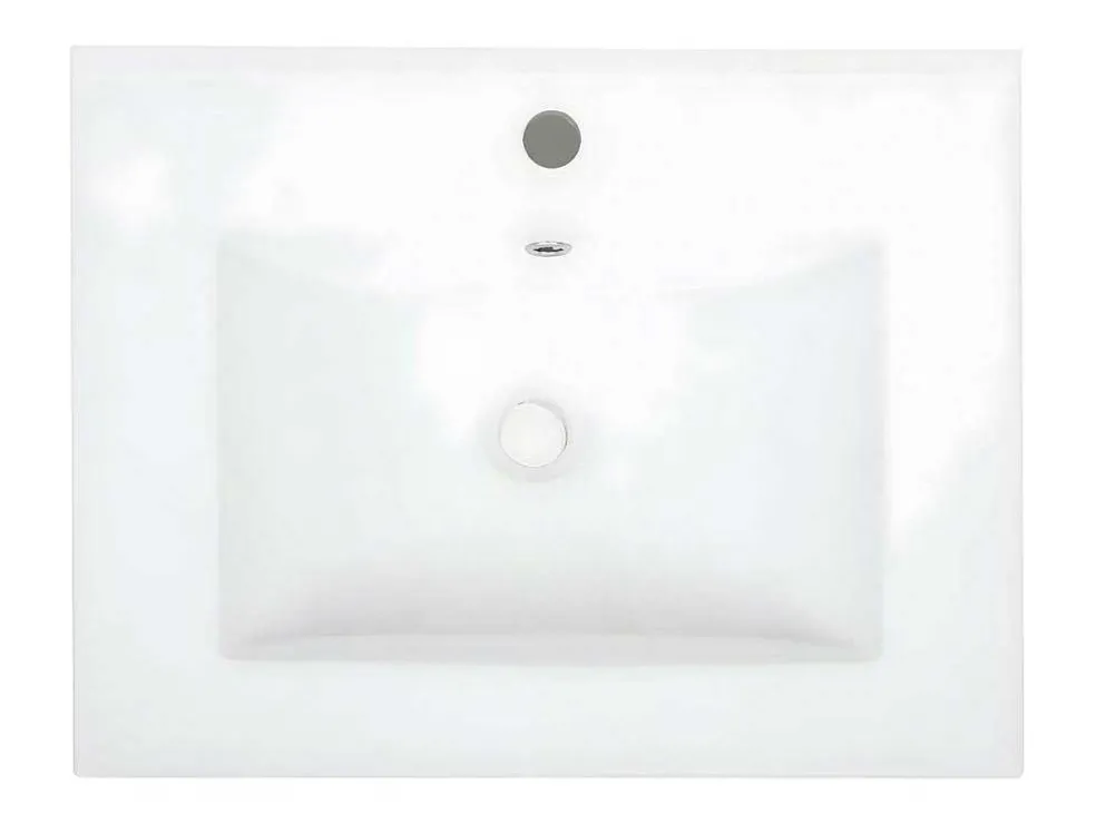Wastafel Mcw-D16, 61Cm 18Mm Rand