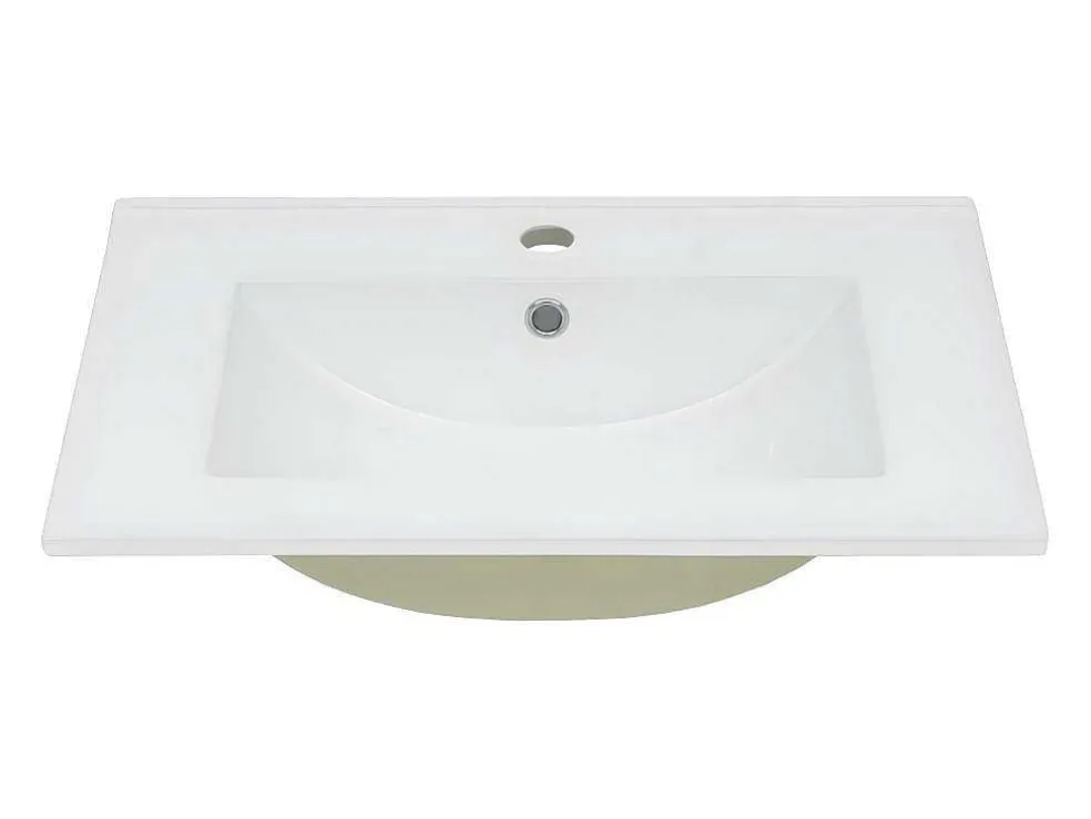 Wastafel Mcw-D16, 61Cm 18Mm Rand