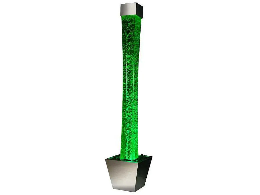 Waterbubbellamp Met Pot Gobie - Led Verlichting Met Kleurveranderingen - H183 Cm