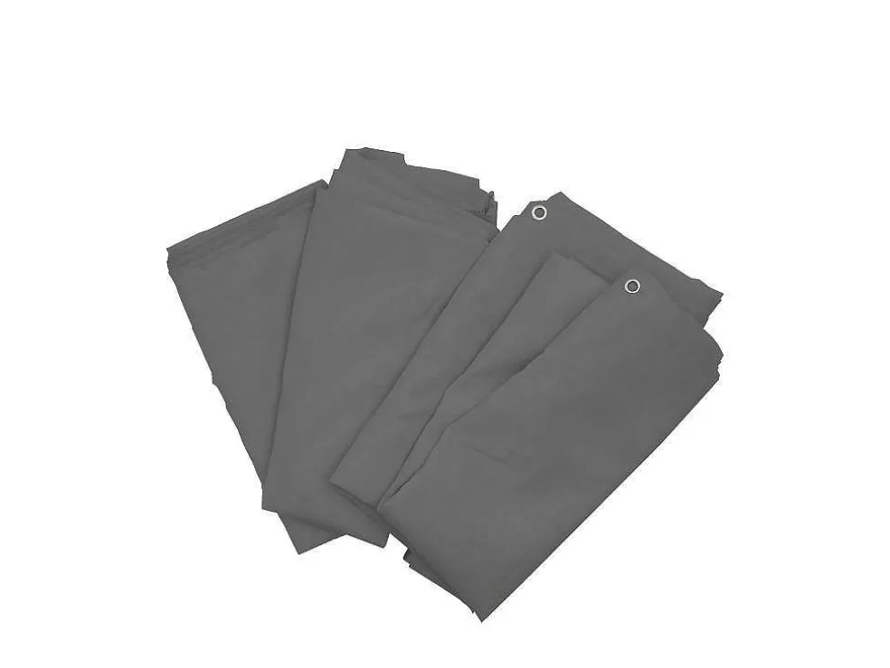 Zijwand Pergola Calpe Ii (Set Van 4), Grijs