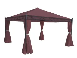 Zijwand Voor Pergola Calpe Iii, Roodbruin
