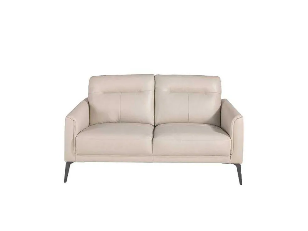 2-Zitsbank In Taupe Rundleer 6137 Angel Cerda