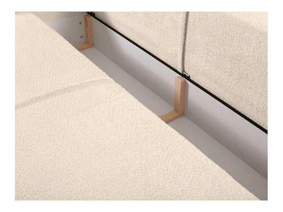 3-Zits Slaapbank Van Teddy Stof - Beige - Amelia Van Pascal Morabito
